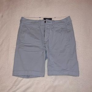 29 waist Abercrombie & Fitch Light Blue Shorts